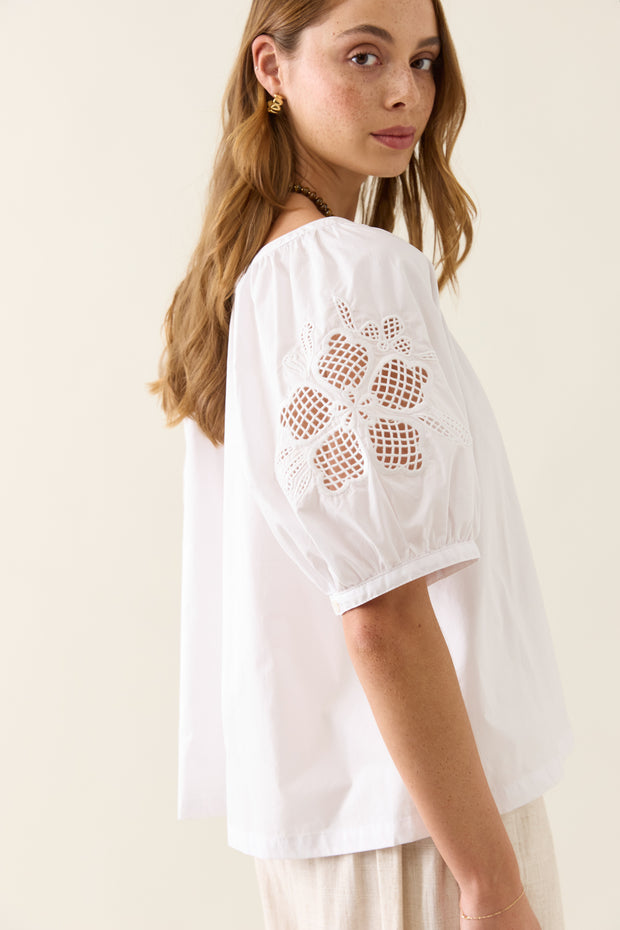 Isle of Mine Nilsa Button Top - Lotus