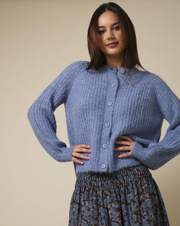 Stella + Gemma Corinne Cardigan - Cornflour