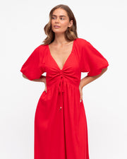 Label of Love Holly Maxi Dress - Red