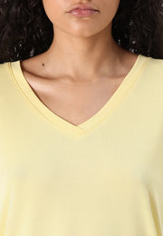 MSCH Fenya Modal V-Neck Tee - Sundress