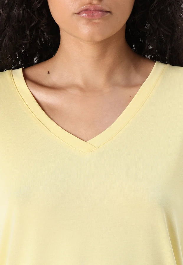 MSCH Fenya Modal V-Neck Tee - Sundress