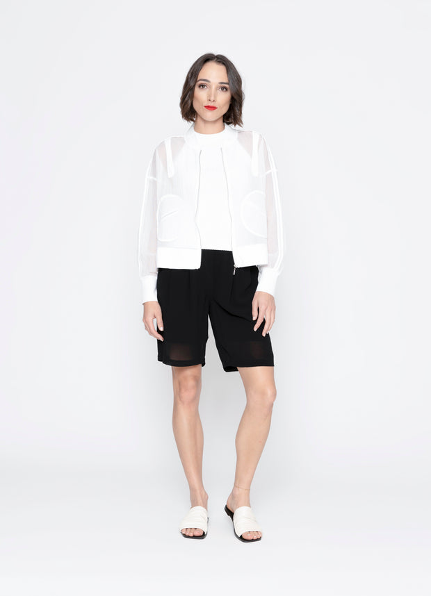 Blacklist Cerise Jacket - White