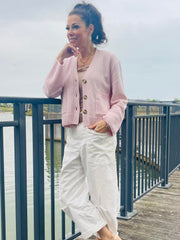 *** PRE ORDER *** Harlem Coco Cardigan - Soft Pink