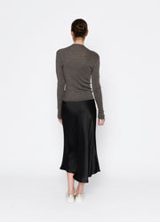 Two By Two Hazel Top - Charcoal