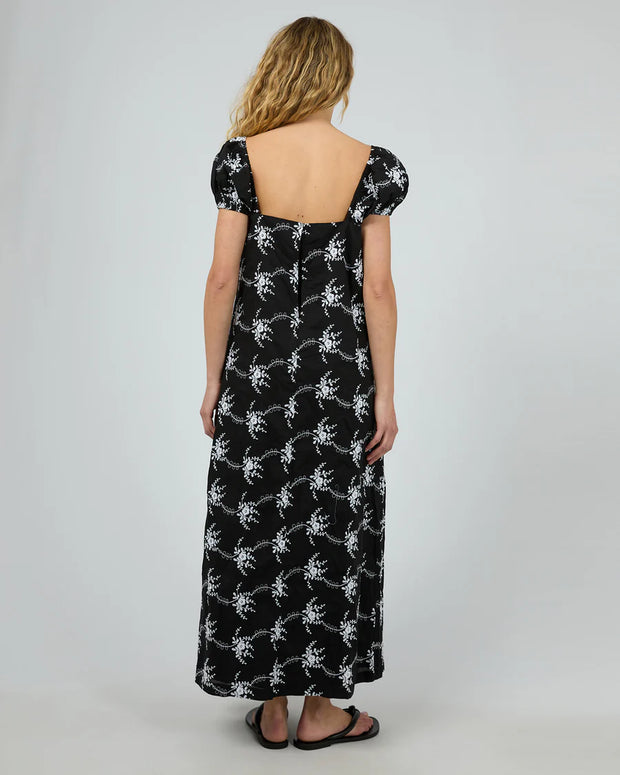 Silent Theory Tasman Maxi Dress - Black Print