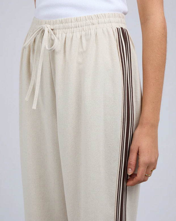 Silent Theory Matilda Linen Pant - Natural