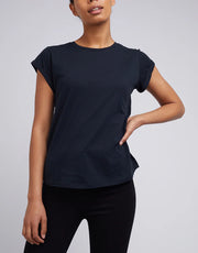 Silent Theory Lucy Tee - Navy