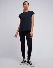 Silent Theory Lucy Tee - Navy