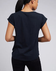 Silent Theory Lucy Tee - Navy