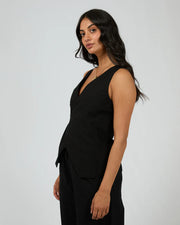 Silent Theory Willa Vest - Black