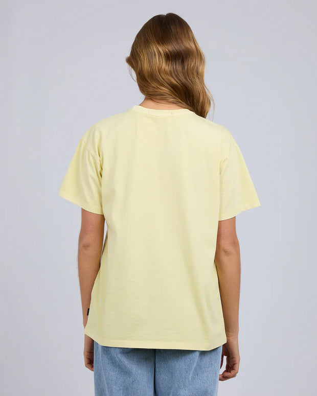 Silent Theory Logo Tee - Lemon
