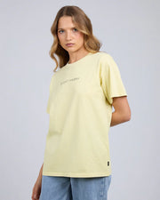 Silent Theory Logo Tee - Lemon