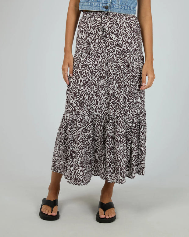 All About Eve Mika Maxi Skirt - Geo Print