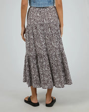 All About Eve Mika Maxi Skirt - Geo Print