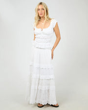 All About Eve Rain Maxi Skirt - White