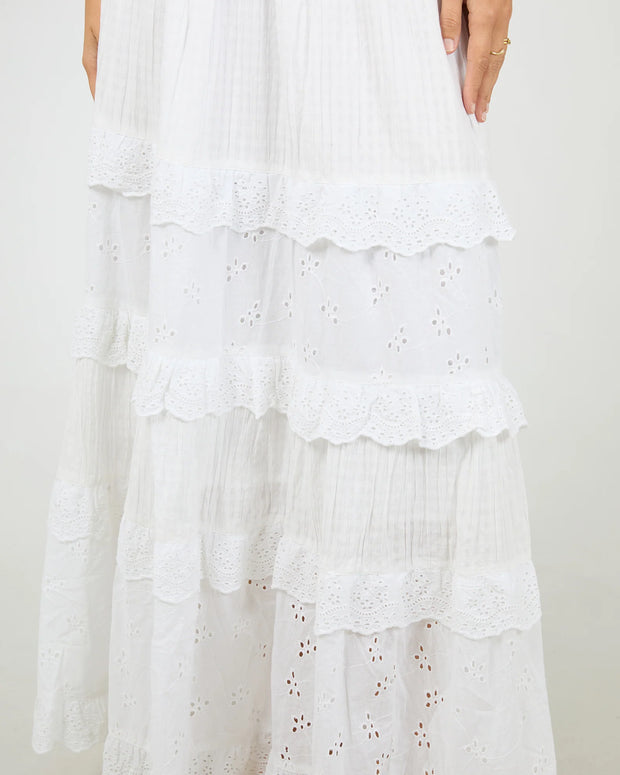 All About Eve Rain Maxi Skirt - White