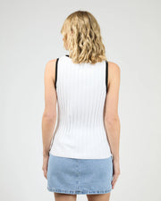 All About Eve Sigrid Top - Vintage White
