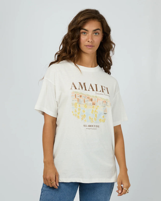 All About Eve Amalfi Relaxed Tee - Vintage White