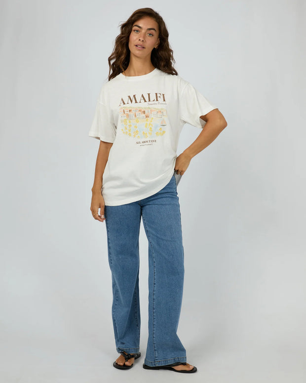 All About Eve Amalfi Relaxed Tee - Vintage White