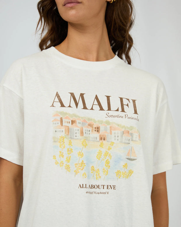All About Eve Amalfi Relaxed Tee - Vintage White