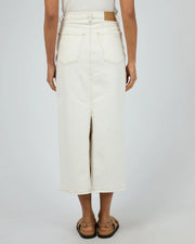 All About Eve Ray Comfort Maxi Skirt - Vintage White