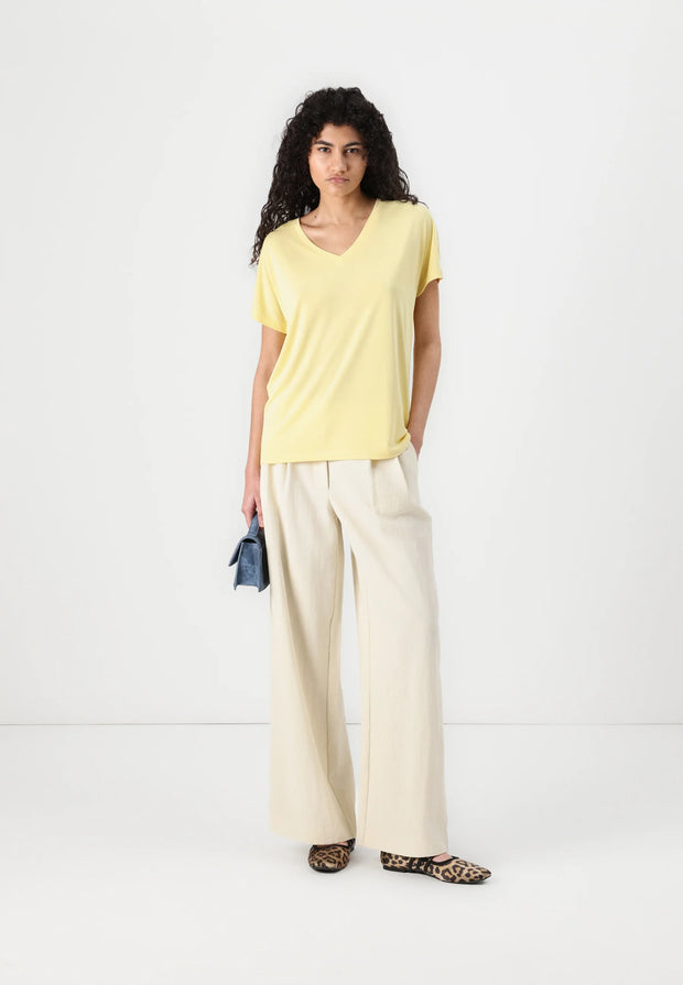 MSCH Fenya Modal V-Neck Tee - Sundress