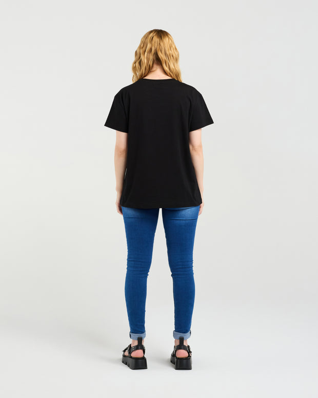 Zafina Livia T-shirt - Black