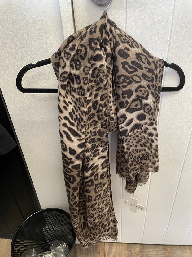 Stella + Gemma Scarf - Cheetah Print