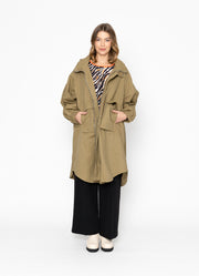 Two By Two Walsh Raincoat - Latte