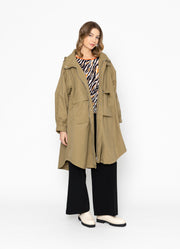 Two By Two Walsh Raincoat - Latte