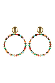 Haven Brasilia Mix Earring - Sea & Circle Circle