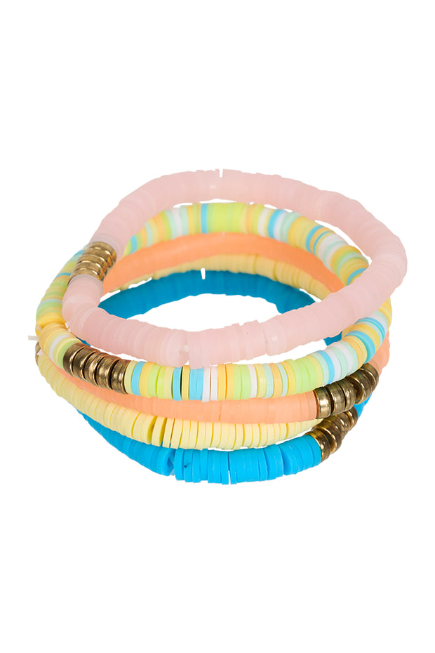 Haven Limon Bracelet Sets - Assorted Mango