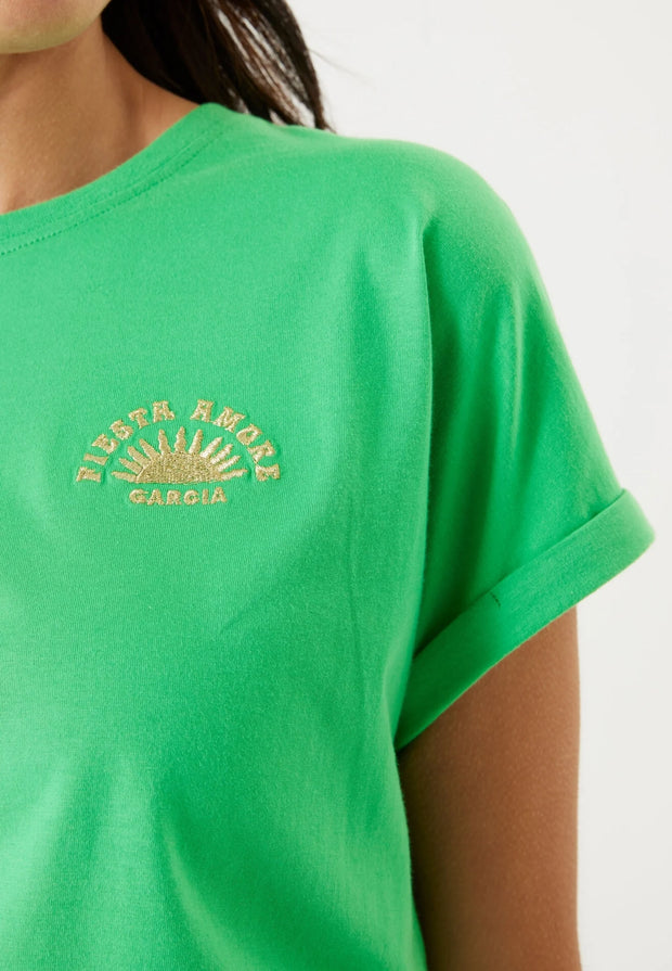 Garcia T-shirt - Festive Green
