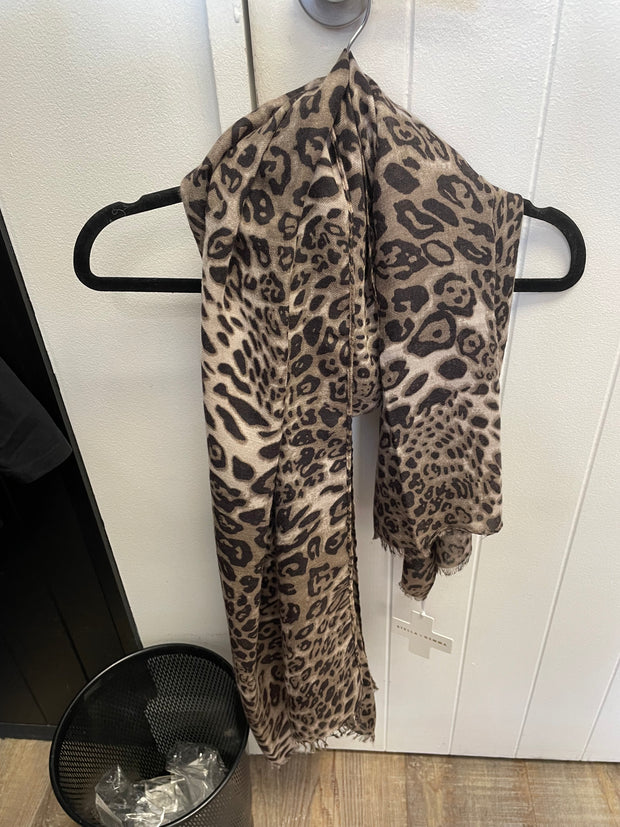 Stella + Gemma Scarf - Cheetah Print