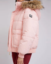 All About Eve Active Fur Puffer - Pink