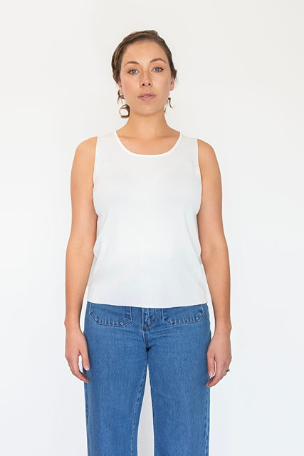 Antler NZ Staple Tank - Ivory