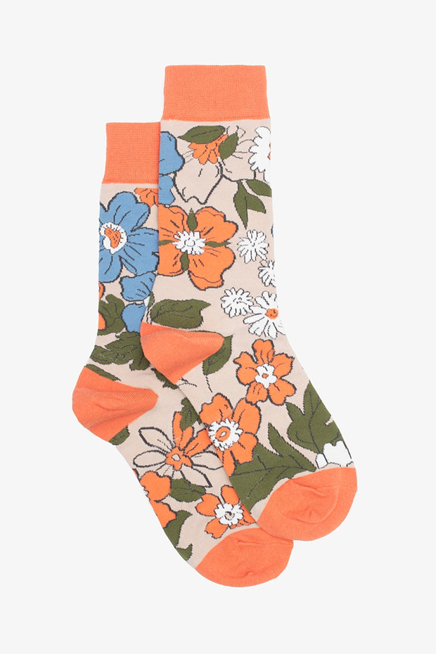Antler Petal Play Sock