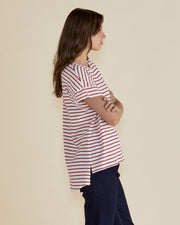 Betty Basics Willa Tee - Red Stripe