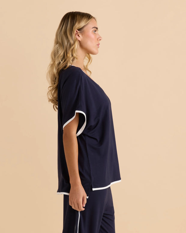 Betty Basics Clara Tee - Navy