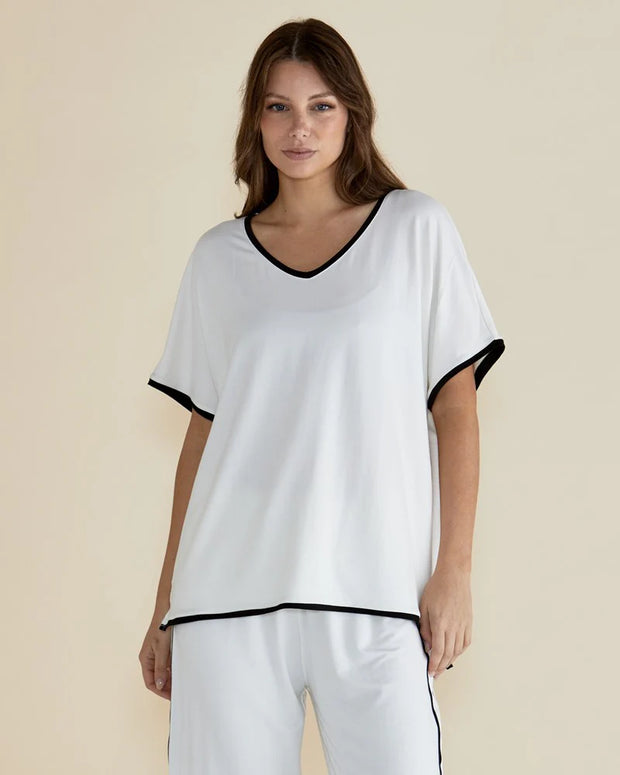 Betty Basics Clara Tee - White