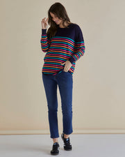 Betty Basics Sophie Knit Jumper - Rainbow