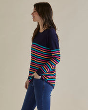 Betty Basics Sophie Knit Jumper - Rainbow