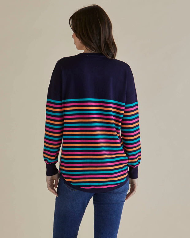 Betty Basics Sophie Knit Jumper - Rainbow