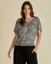 Betty Basics Maui Tee - Cheetah