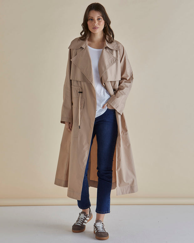 Betty Basics Parker Coat - Pebble