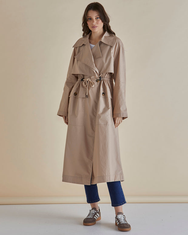 Betty Basics Parker Coat - Pebble