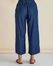 Betty Basics Rio Relaxed Pant - Dark Indigo