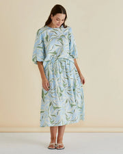 Betty Basics Belize Blouse - Garden Print