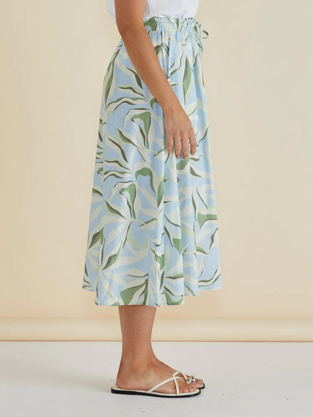 Betty Basics Belize Skirt - Garden Print