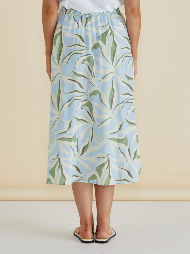 Betty Basics Belize Skirt - Garden Print